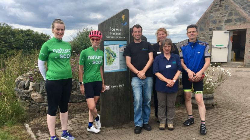 CycleForNature visit Forvie NNR