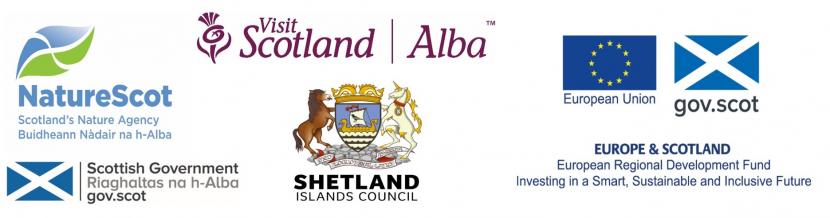 Hermaness Hill Project - Partner and funding logos
