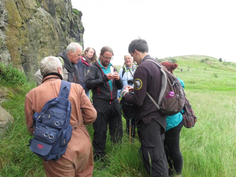 Lacewing workshop Holyrood Park - Suzanne Burgess 2018