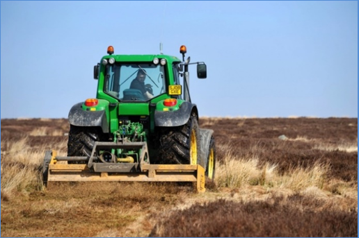 Figure 9 - Tractor-mounted flail mower
