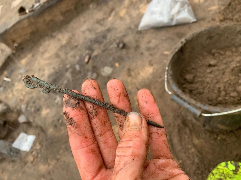Strathnaver Museum - A bronze pin was just one of the exciting finds in recent excavations