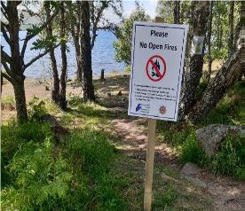 Responsible behaviour sign on pathway