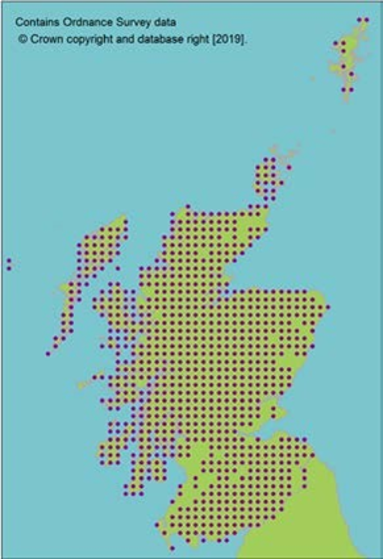 distribution of Blaeberry