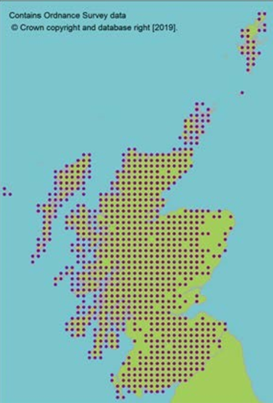 distribution of Purple moor-grass