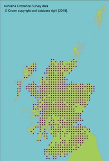 distribution of Common frog