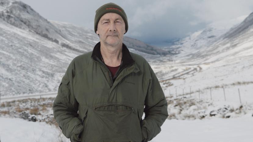 Contractor John Urquhart, from Albamontane Restoration, speaking to camera about the benefits of Peatland ACTION restoration.