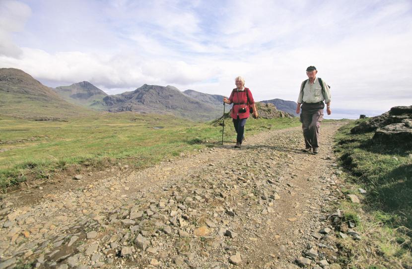 Walking from Harris to Kinloch