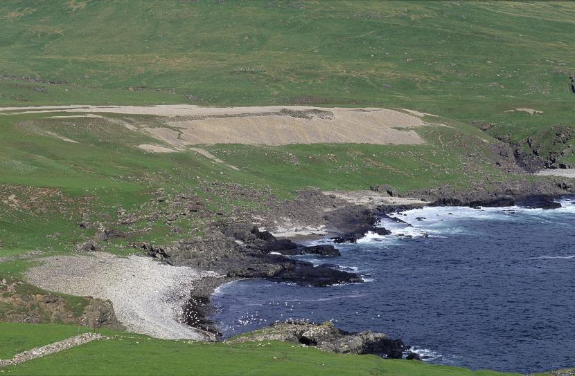 Raised beach at Harris