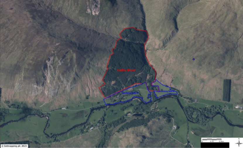 example of a location map for preventing serious damage