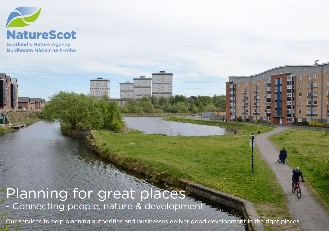 Planning for great places - front page