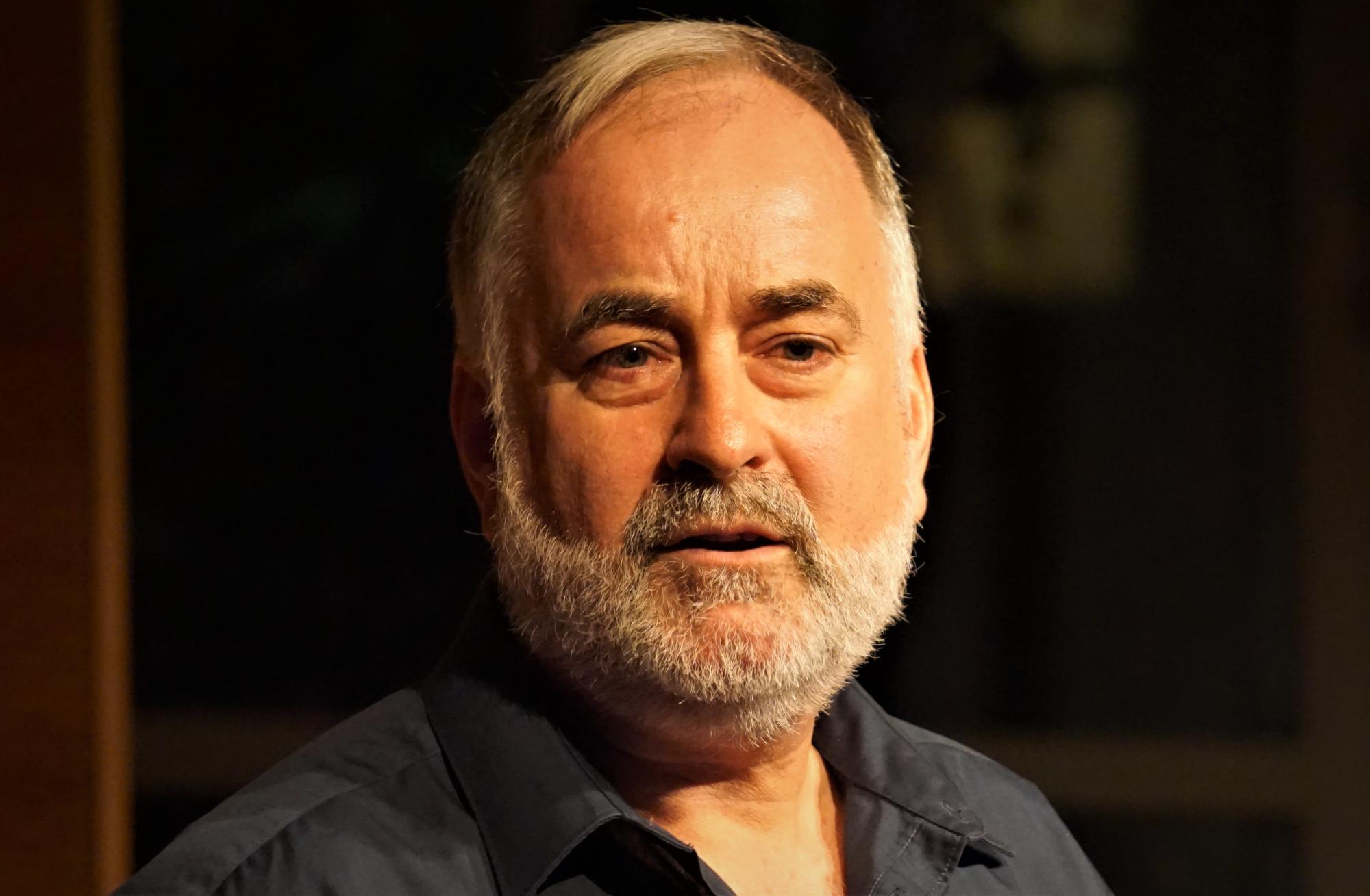 Photograph of Gaelic writer and broadcaster, Roddy Maclean